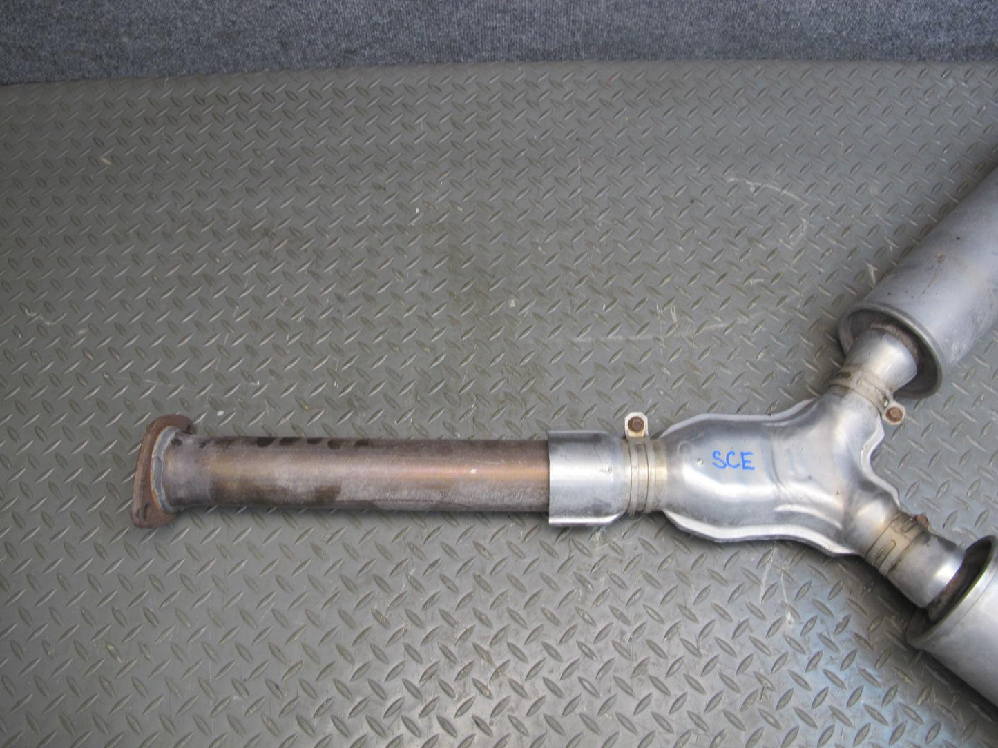 92-00 Lexus JZZ31L SC300 Rear Exhaust Pipe Resonator 79K Miles OEM