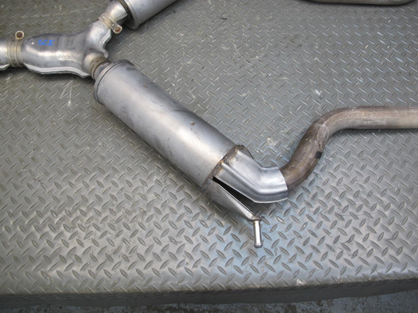 92-00 Lexus JZZ31L SC300 Rear Exhaust Pipe Resonator 79K Miles OEM
