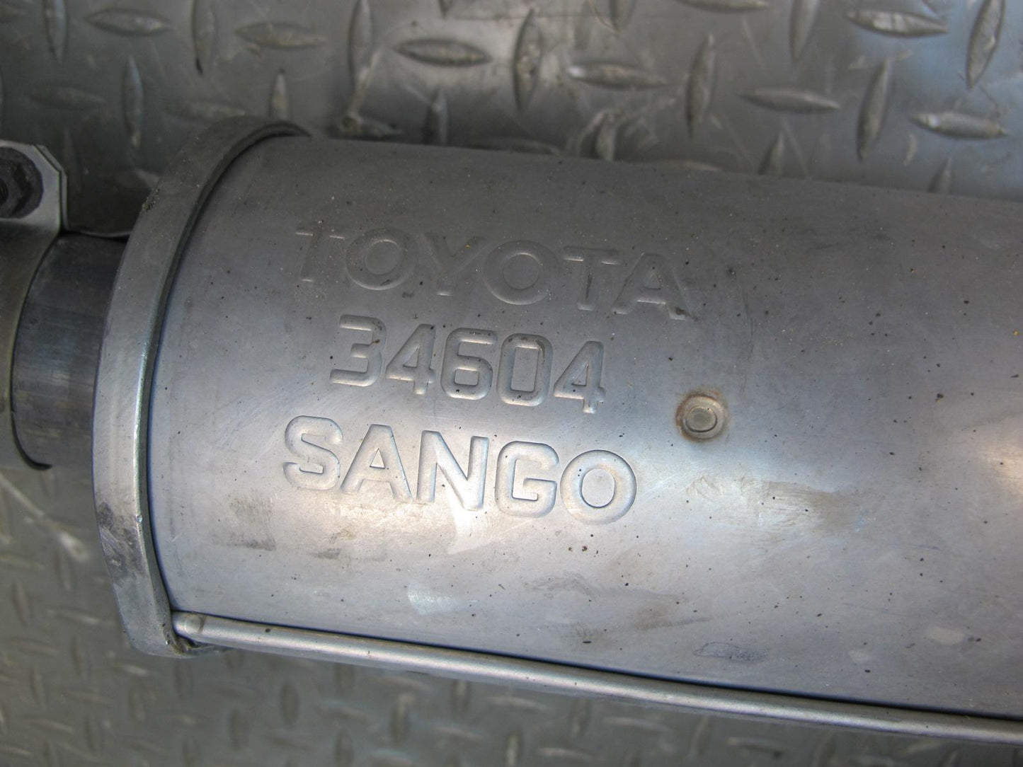 92-00 Lexus JZZ31L SC300 Rear Exhaust Pipe Resonator 79K Miles OEM