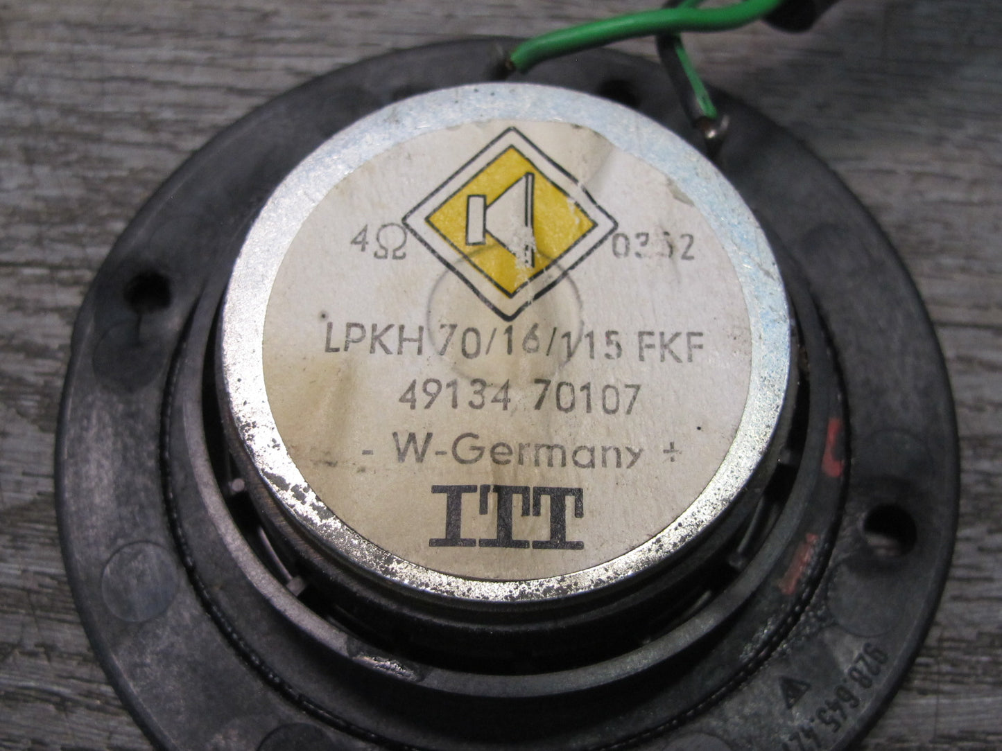 1984-1991 Porsche 928 S Left & Right Door Tweeter Speaker Set of 2