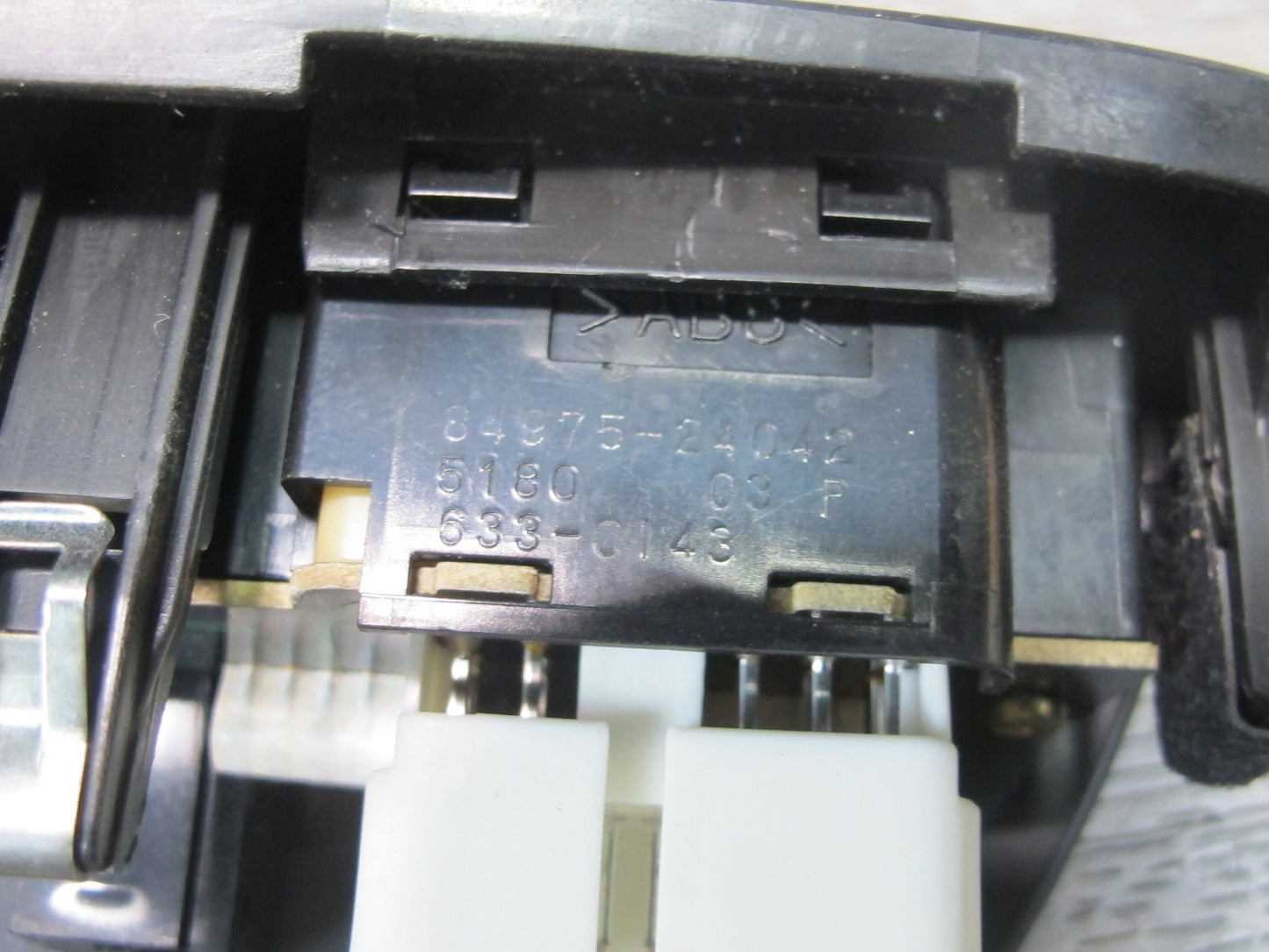 95-96 Lexus SC400 SC300 Dash Instrument Cluster ODO Trip Switch Cover Trim OEM