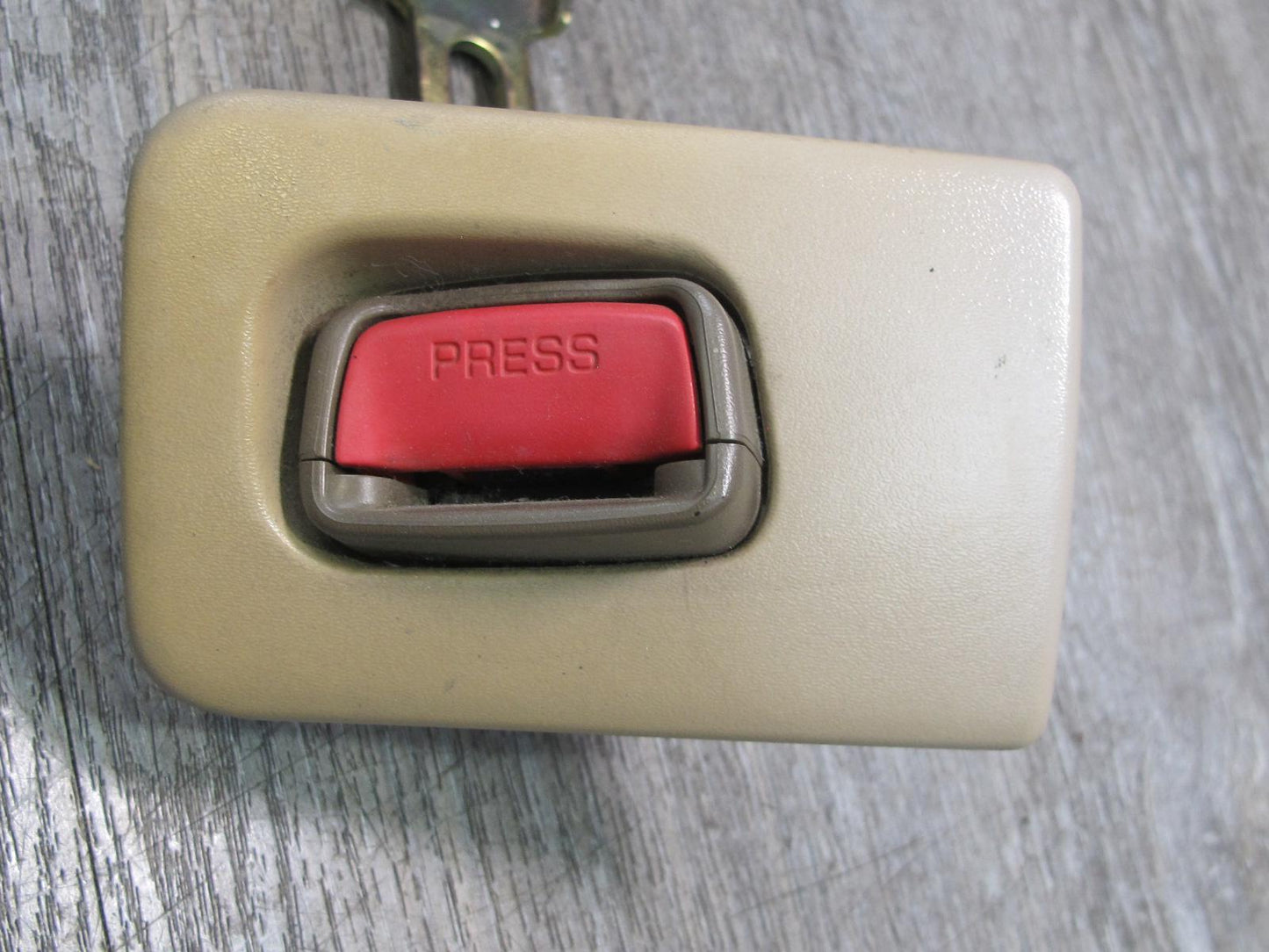 92-00 LEXUS SC300 SC400 REAR RIGHT & LEFT SIDE SEATBELT BUCKLE SET OEM