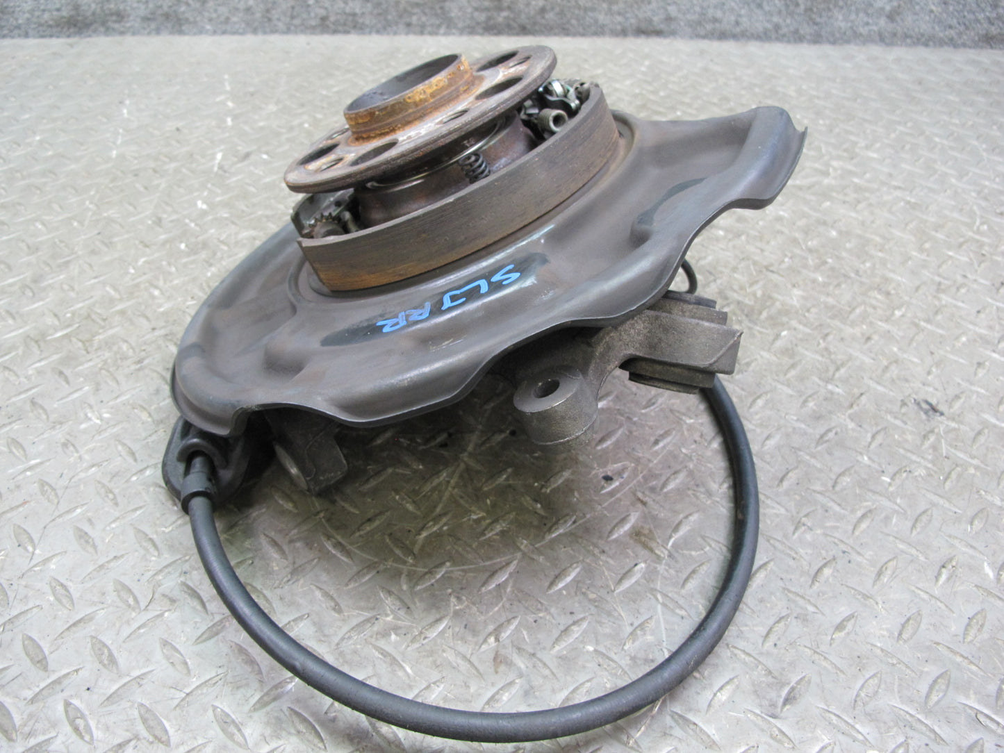 03-08 Mercedes R230 Sl-class Rear Right Spindle Knuckle Wheel Hub Bearing OEM