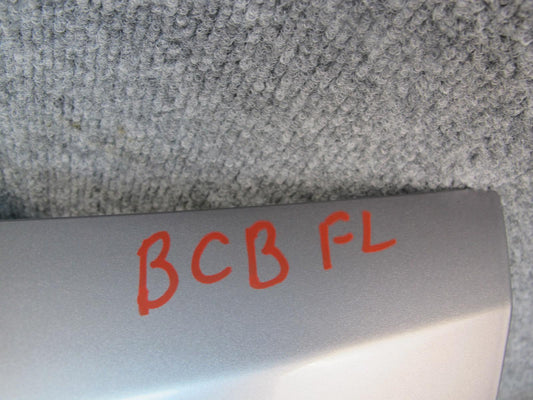 03-10 Bentley Continental GT GTC Front Left Fender Shell Panel 3W8821021P Silver