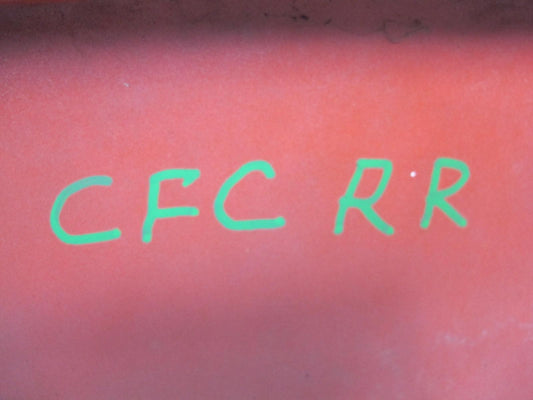 99-04 Chevrolet Corvette C5 Targa Rear Right Quarter Shell Panel Cover RED OEM