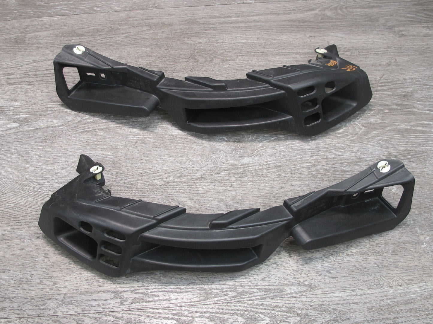 2011-2014 Porsche Cayenne 958 Rear Bumper Mount Bracket Support Set of 5
