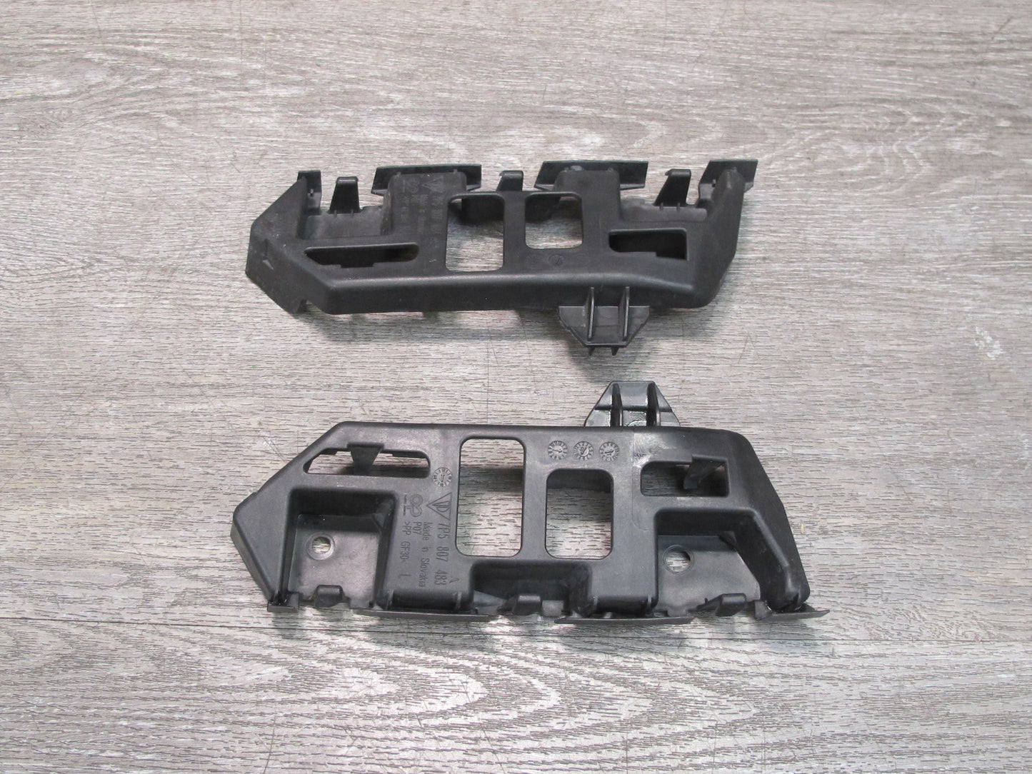 2011-2014 Porsche Cayenne 958 Rear Bumper Mount Bracket Support Set of 5