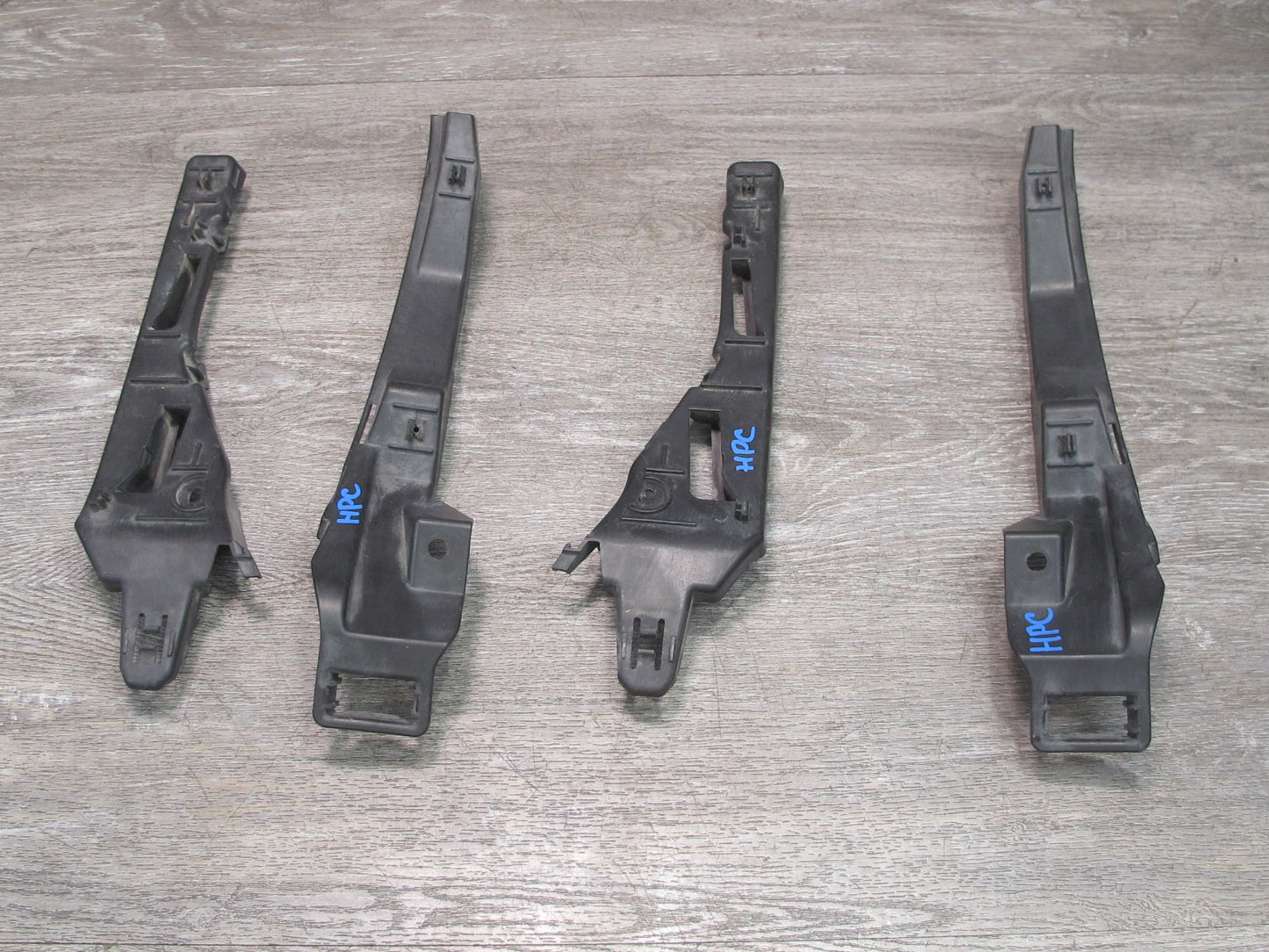 2011-2014 Porsche Cayenne 958 Front Bumper Headlight Mount Bracket Set of 4