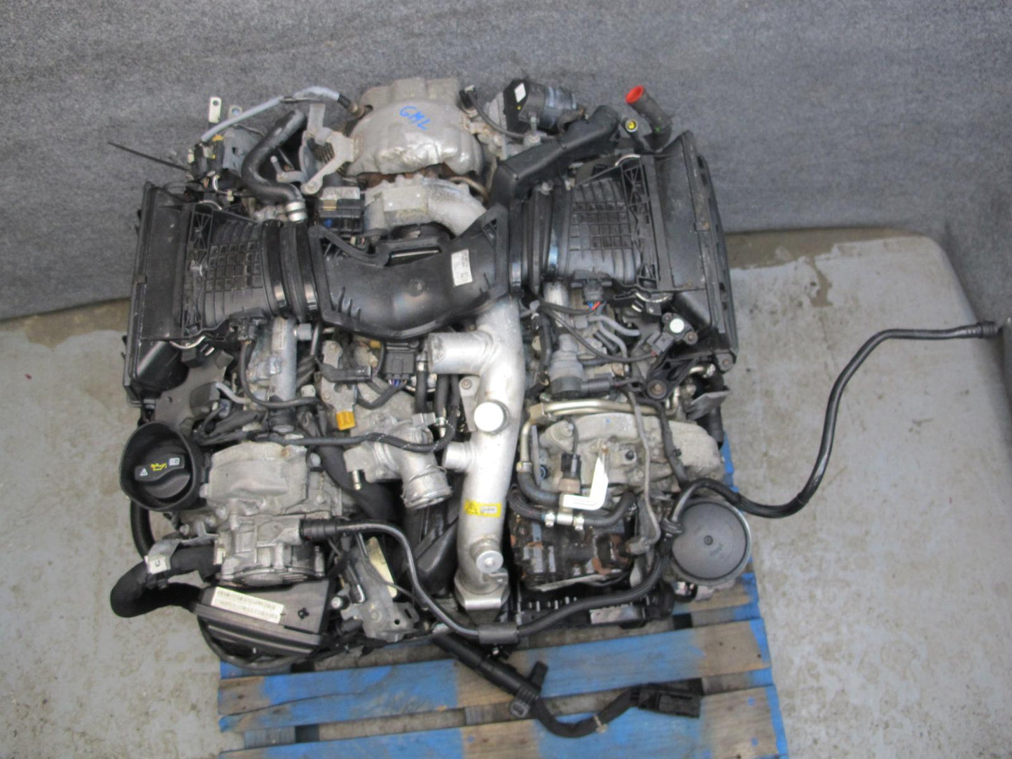 12-16 Mercedes W166 ML350 Bluetec OM642 D51 V6 3.0L Complete Engine Motor 140K