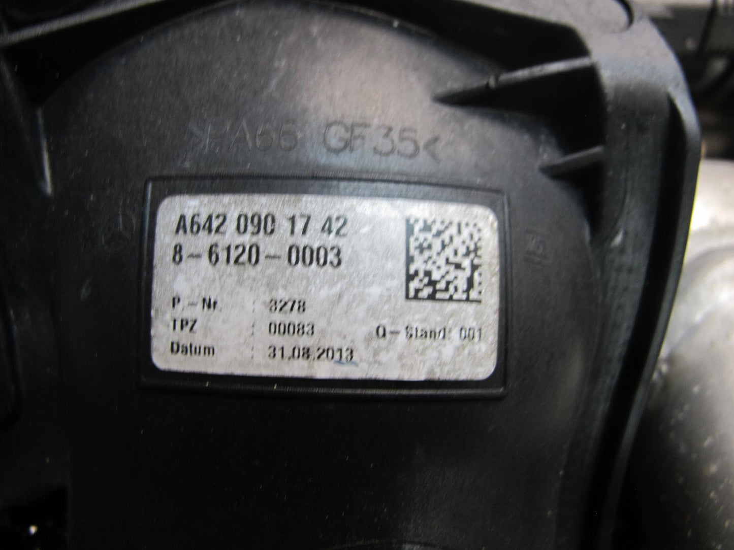 12-16 Mercedes W166 ML350 Bluetec OM642 D51 V6 3.0L Complete Engine Motor 140K