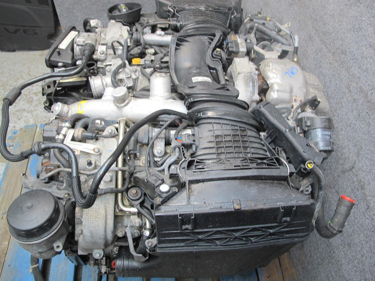 12-16 Mercedes W166 ML350 Bluetec OM642 D51 V6 3.0L Complete Engine Motor 140K