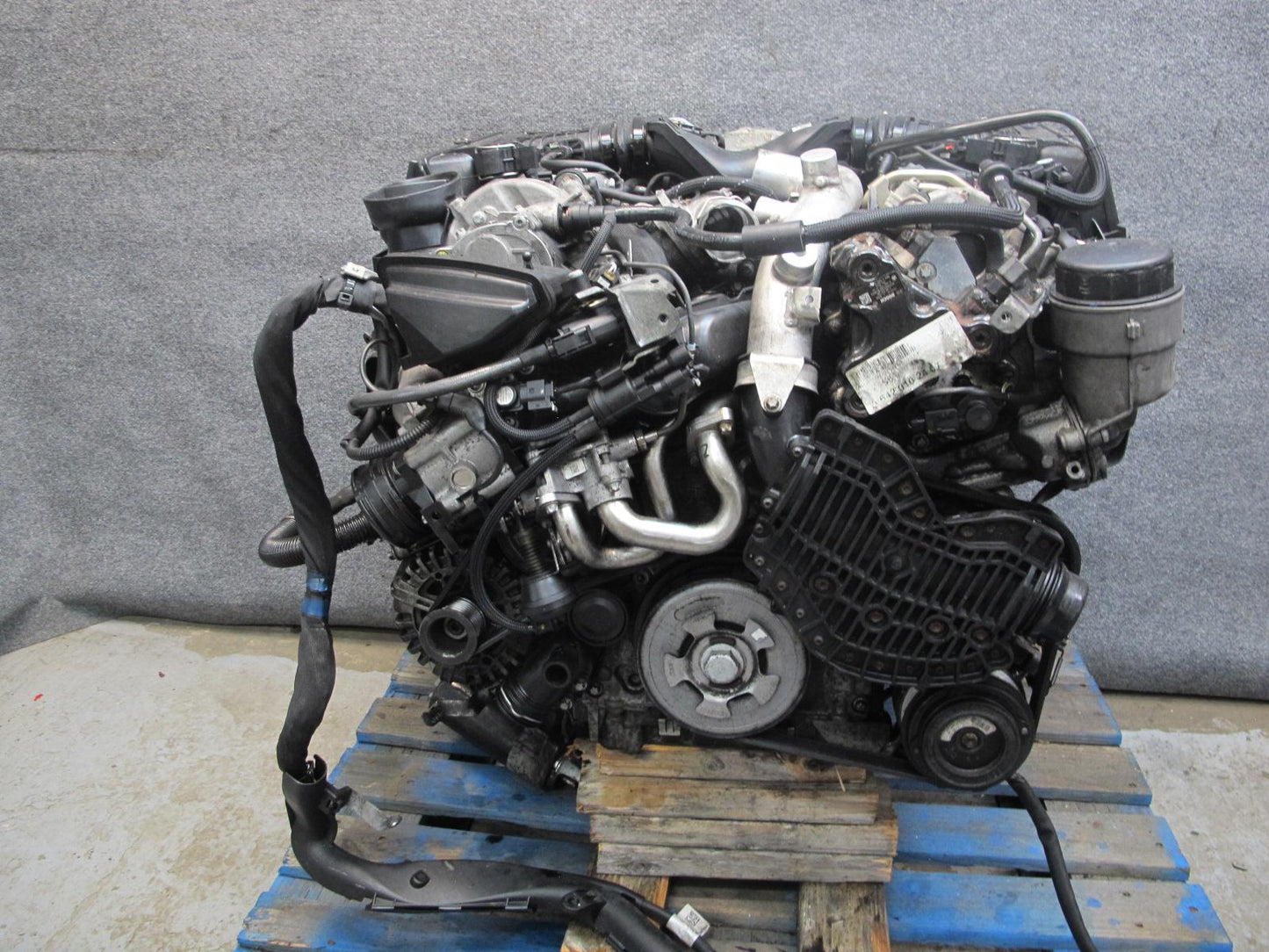 12-16 Mercedes W166 ML350 Bluetec OM642 D51 V6 3.0L Complete Engine Motor 140K