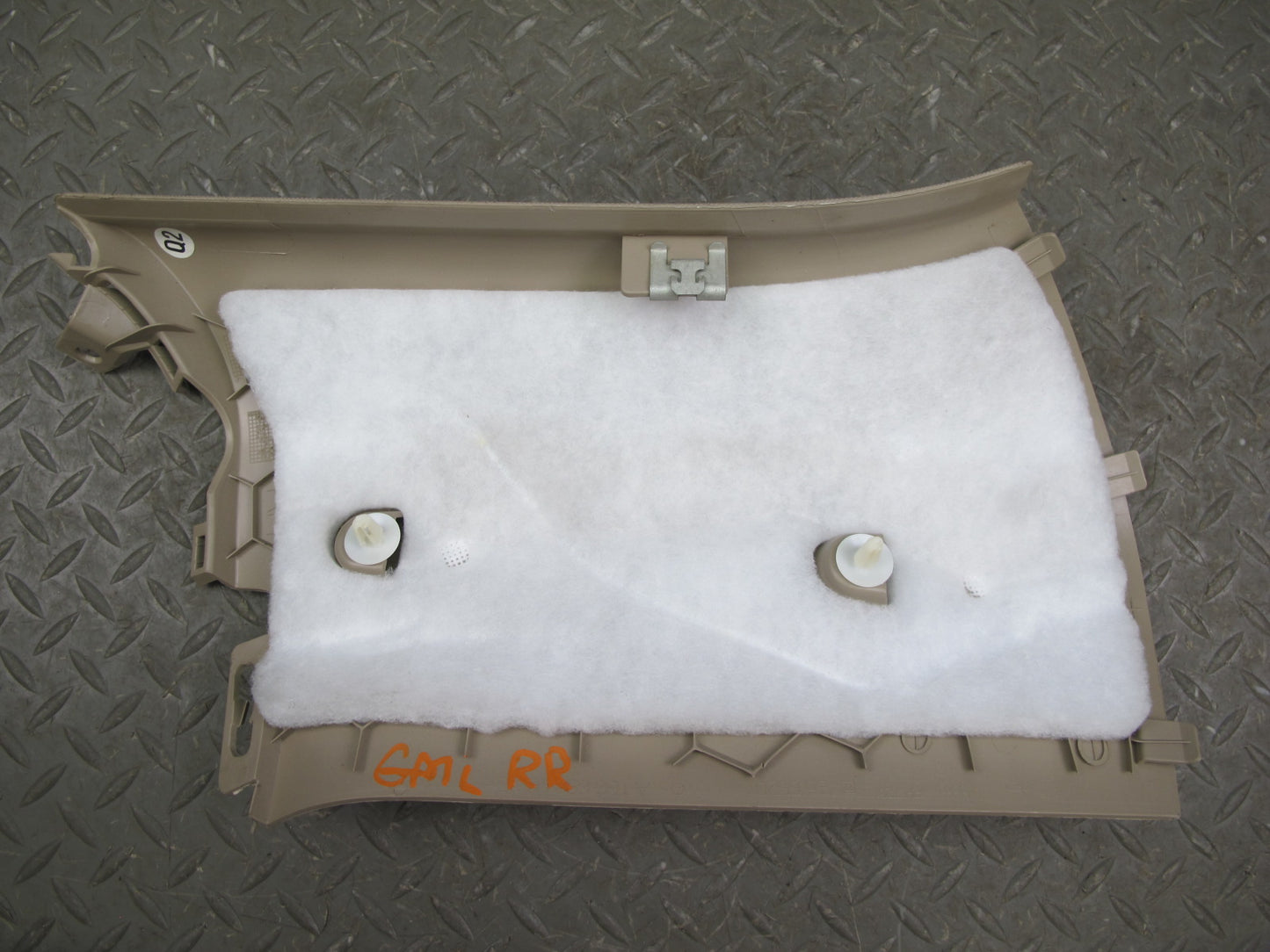 2012-2019 Mercedes W166 ML GLE Rear Left & Right Side D Pillar Trim Cover Set