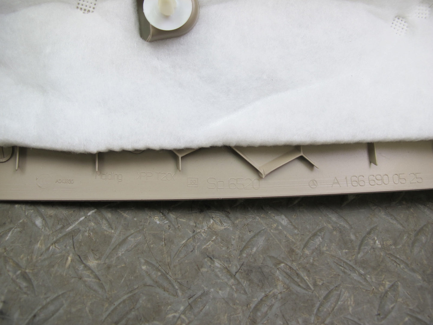 2012-2019 Mercedes W166 ML GLE Rear Left & Right Side D Pillar Trim Cover Set