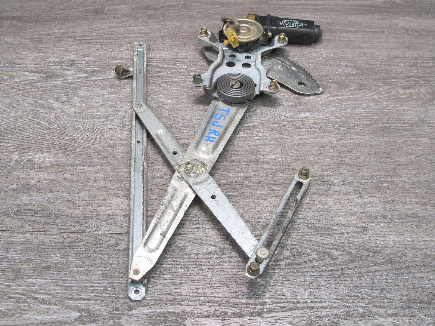 86-92 Toyota Supra MK3 Front Right Passenger Door Window Regulator & Motor OEM