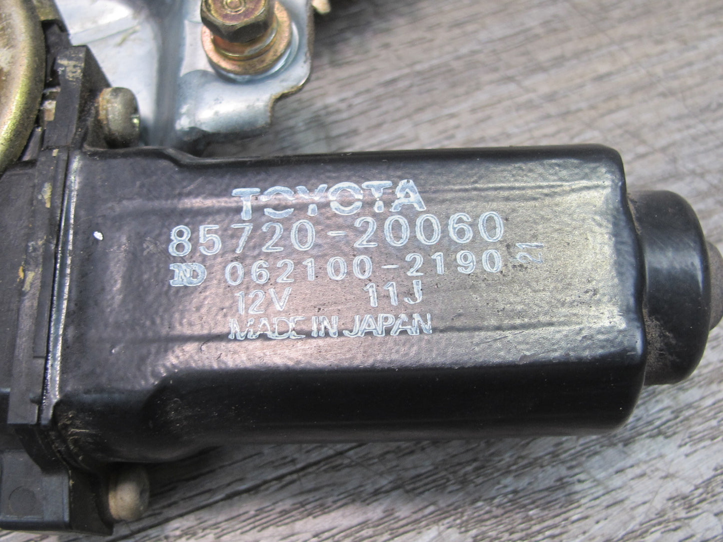 86-92 Toyota Supra MK3 Front Left Driver Door Window Regulator & Motor OEM