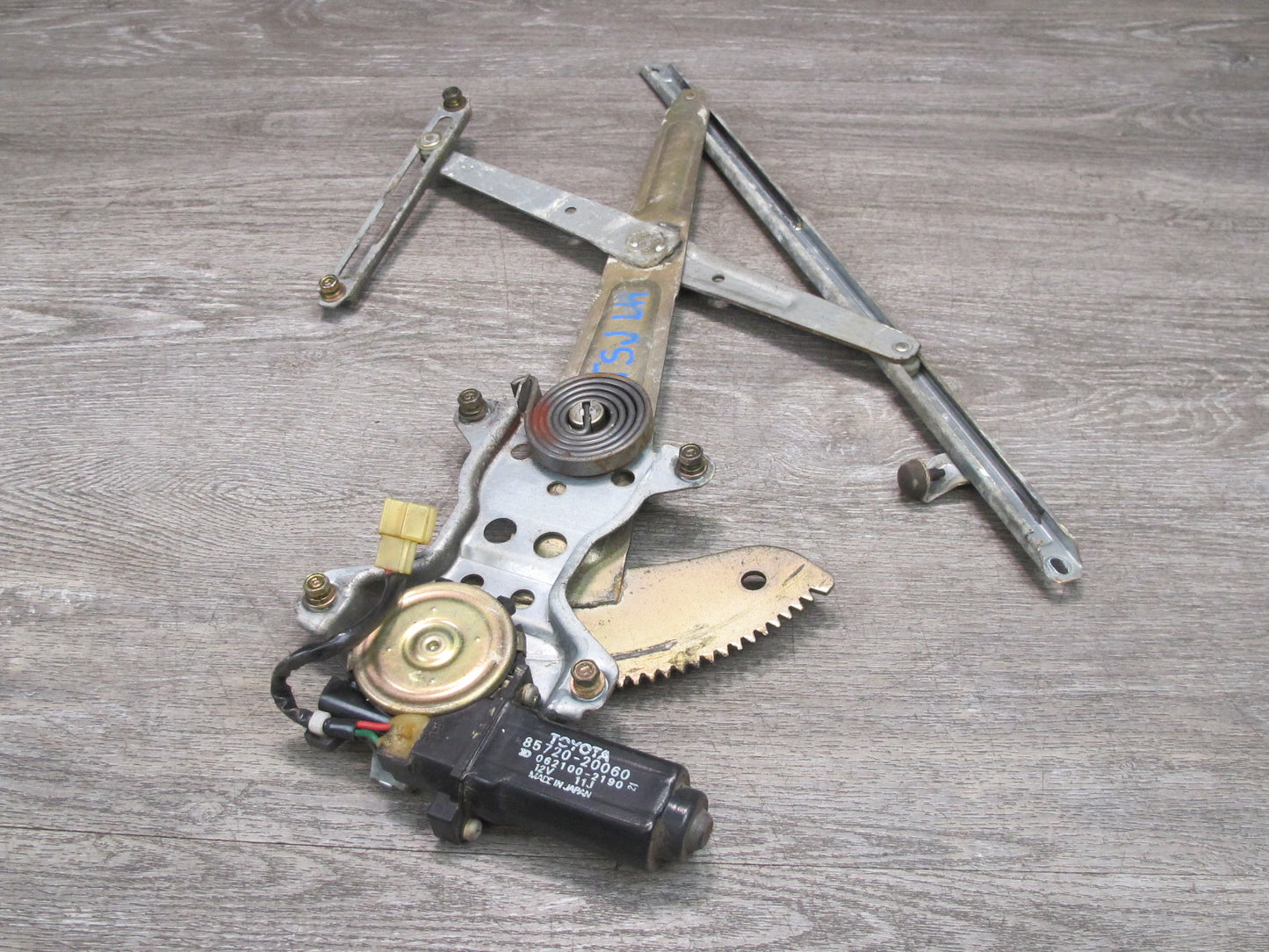 86-92 Toyota Supra MK3 Front Left Driver Door Window Regulator & Motor OEM
