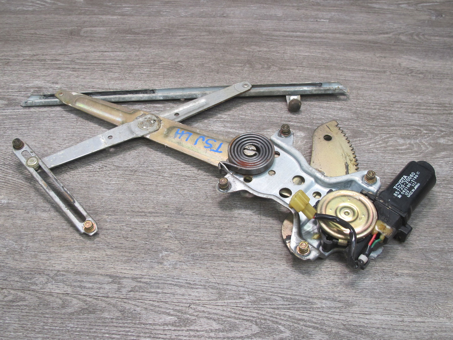 86-92 Toyota Supra MK3 Front Left Driver Door Window Regulator & Motor OEM