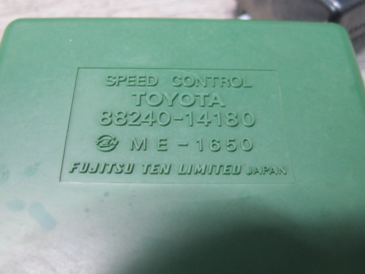 89-90 Toyota Supra MK3 7MGTE Turbo Cruise Control Module Unit w Relay OEM
