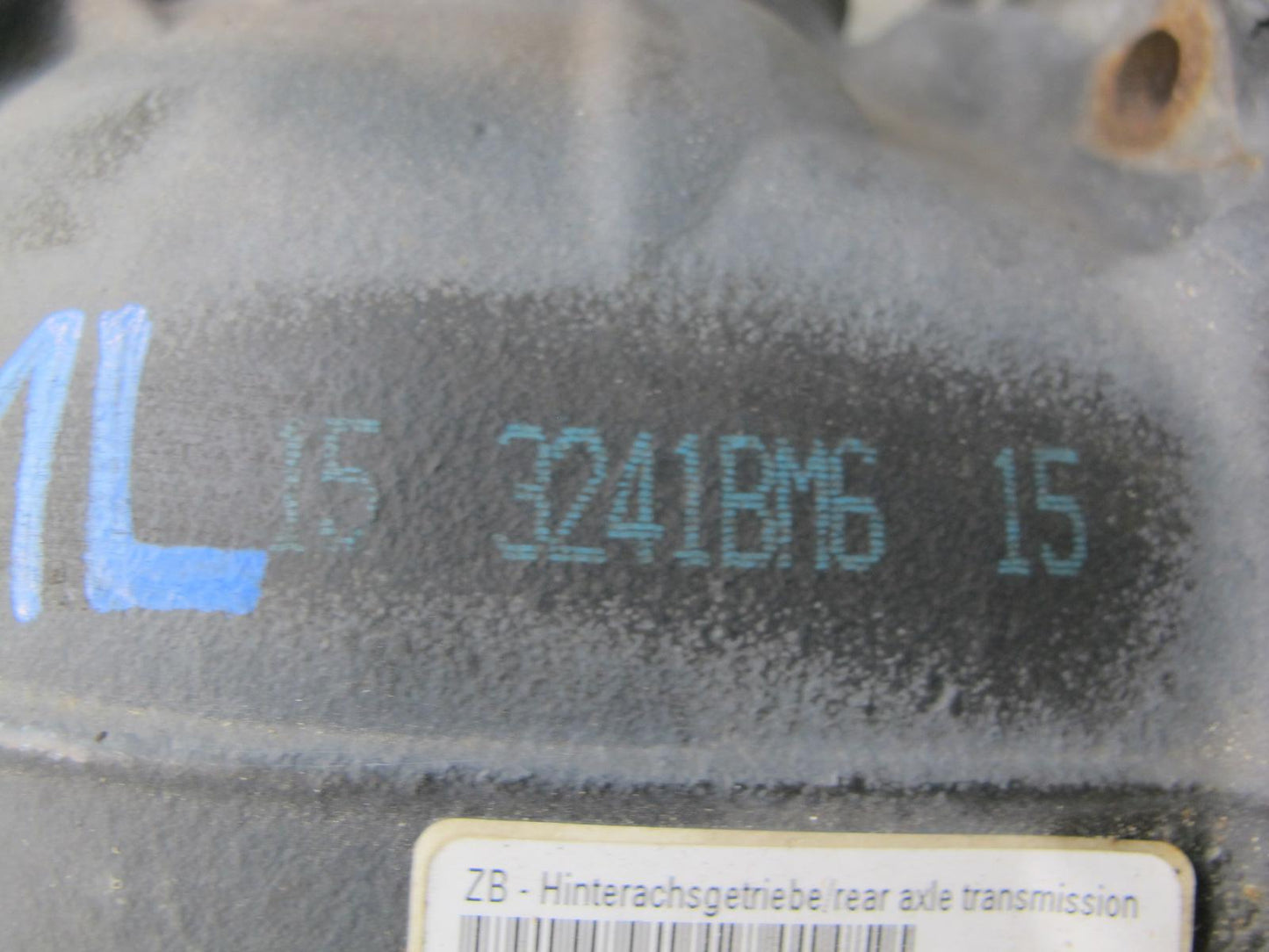 2012-2019 Mercedes W166 ML GLE Rear Axle Differential Carrier Ratio 3.27