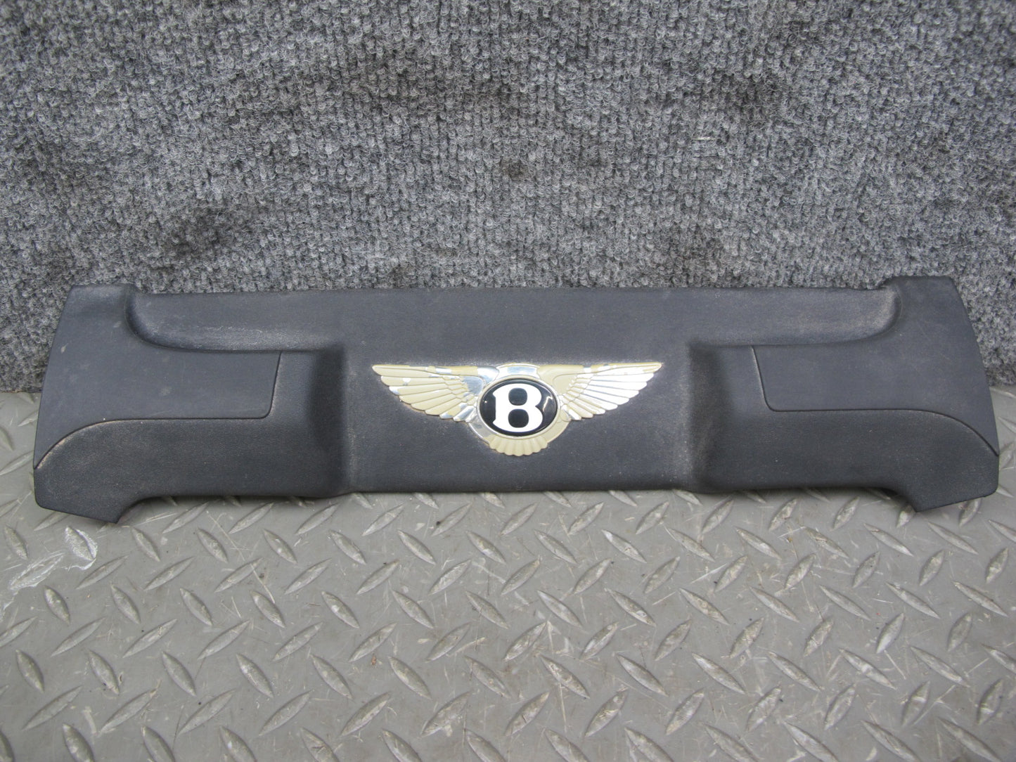 03-12 Bentley Continental GT GTC Flying Spur Rear Engine Motor Cover Plate Trim