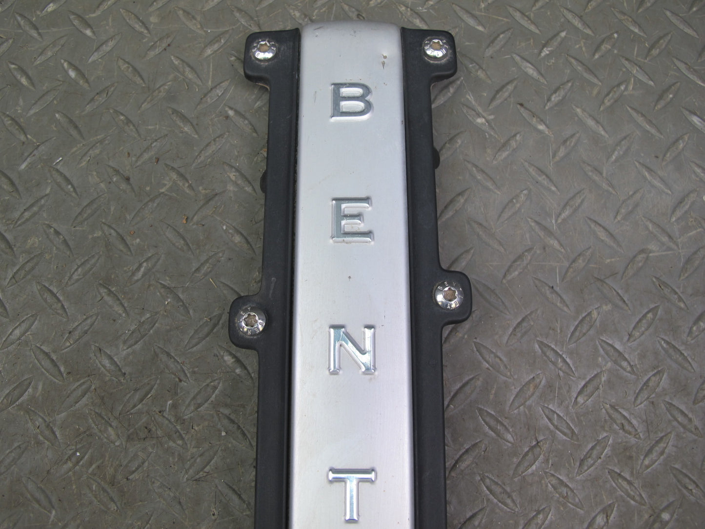 03-12 Bentley Continental GT GTC Flying Spur Center Engine Trim Cover Plate