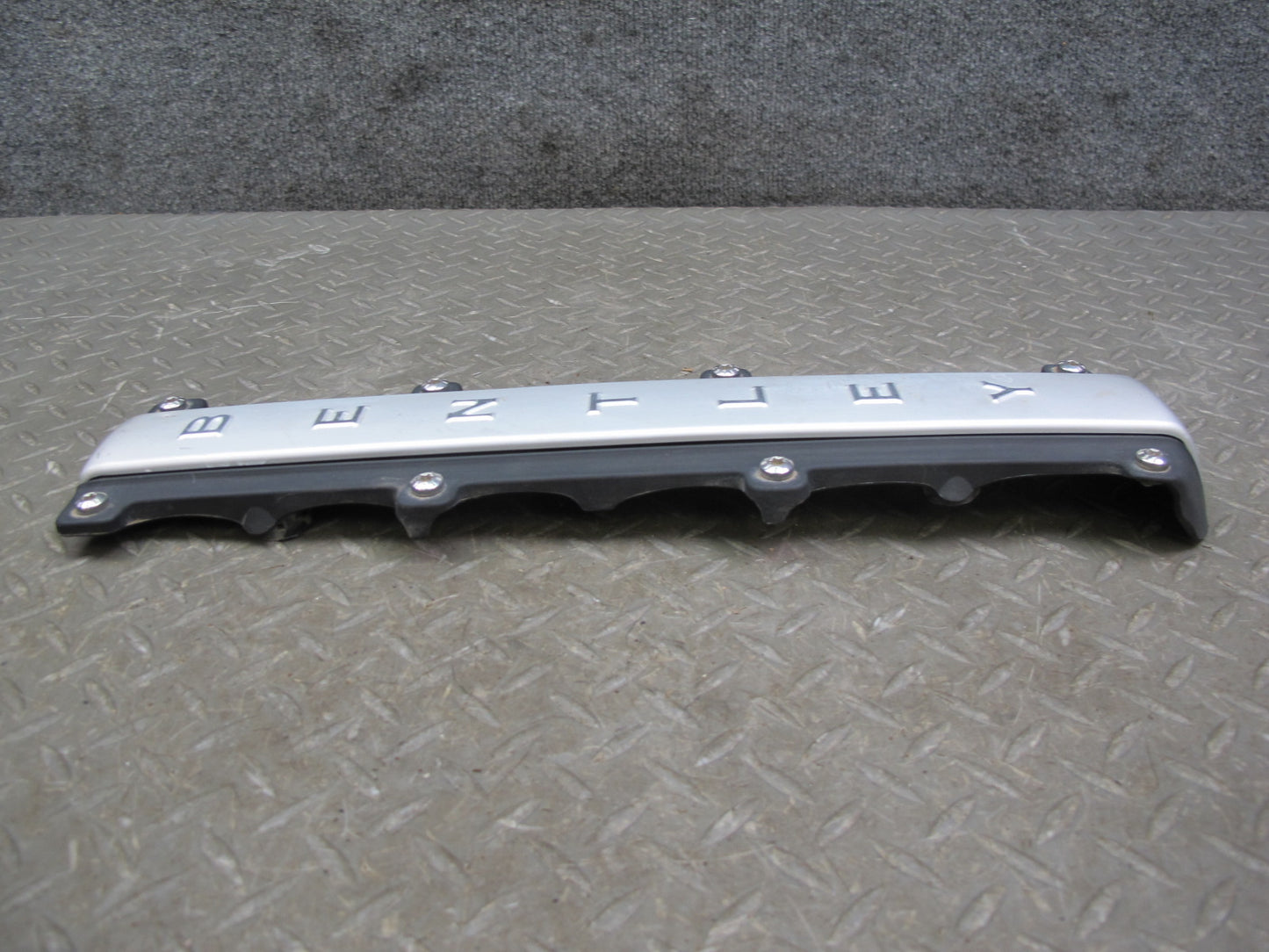 03-12 Bentley Continental GT GTC Flying Spur Center Engine Trim Cover Plate