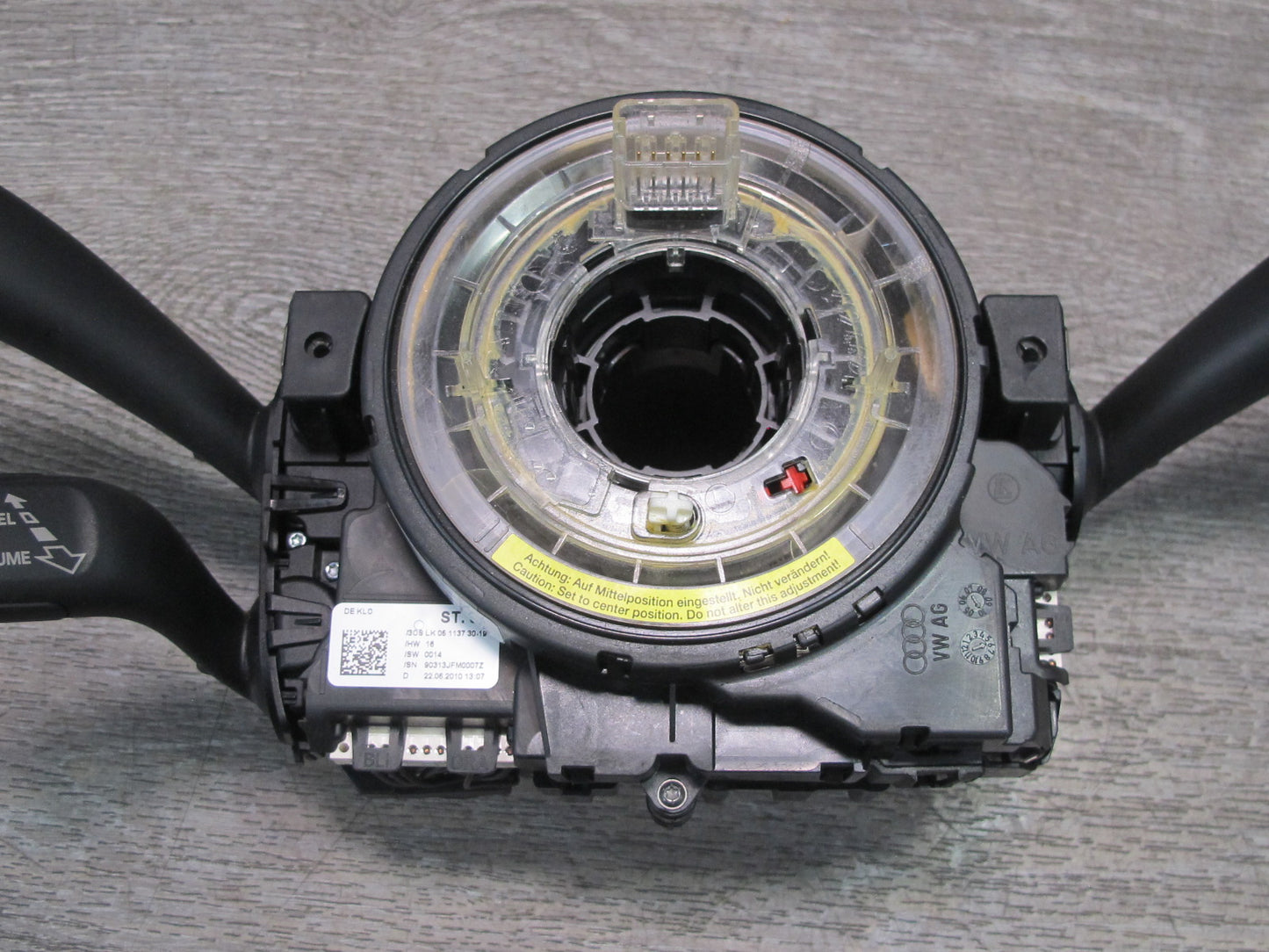 09-12 AUDI A4 S4 STEERING COLUMN MULTI SWITCH CLOCK SPRING 8K0953568G OEM