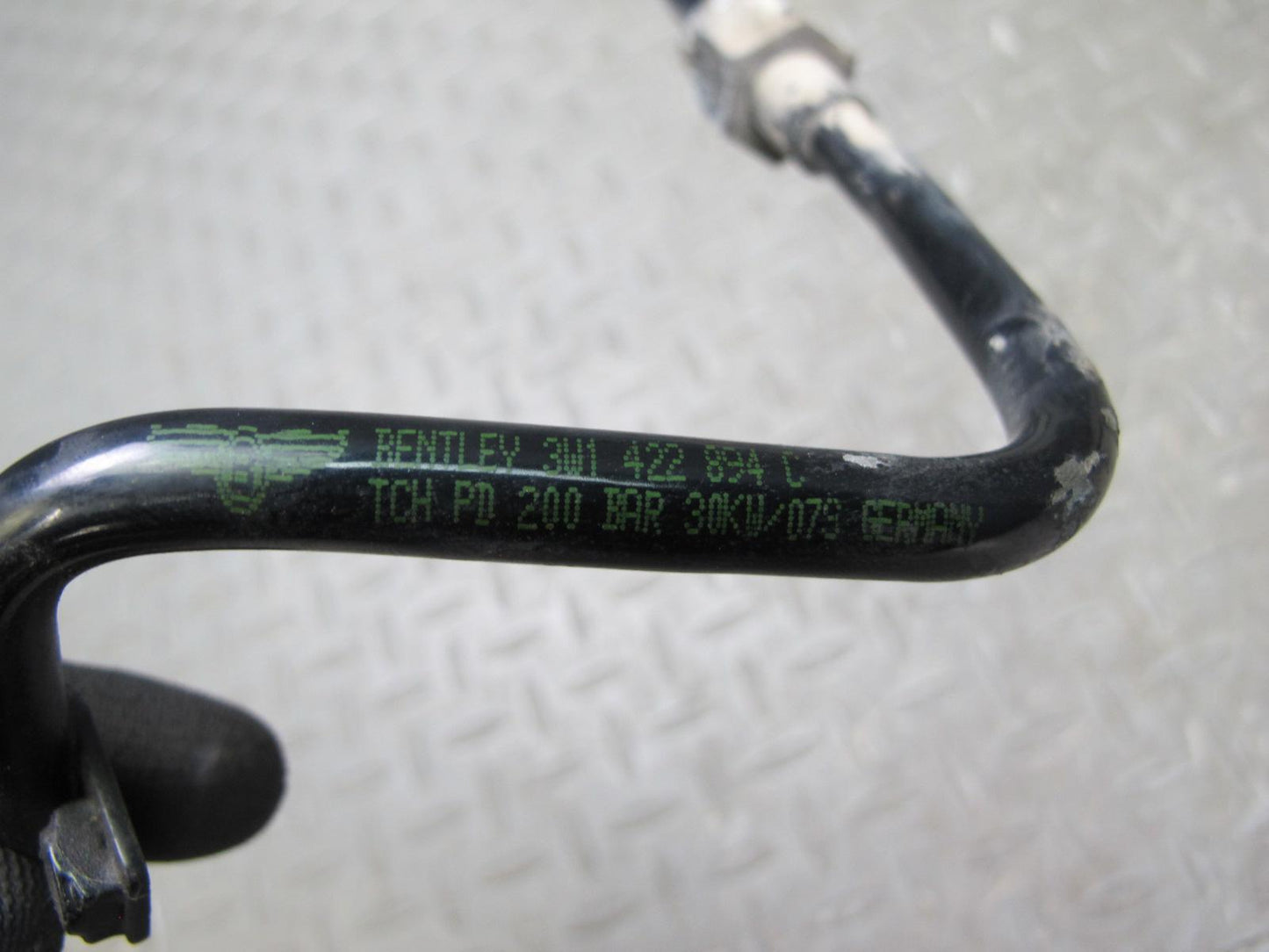 03-12 Bentley Continental GTC GT Power Steering Hose Pipe Line