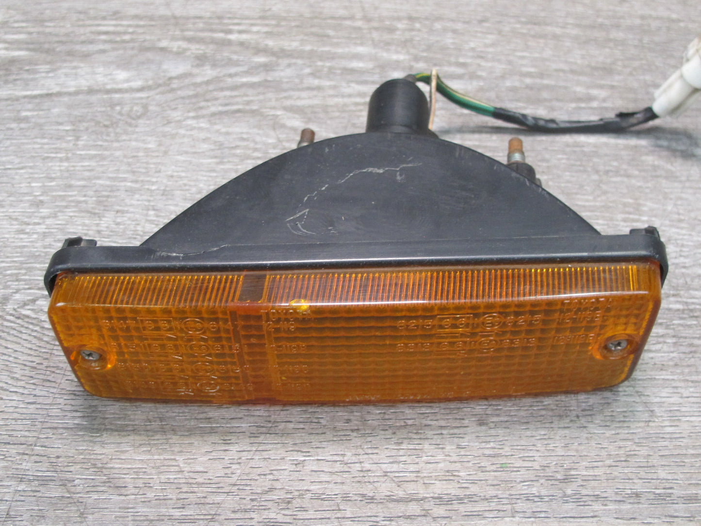 85-86 Toyota MR2 AW15 Front Bumper Left Turn Signal Light Lamp OEM