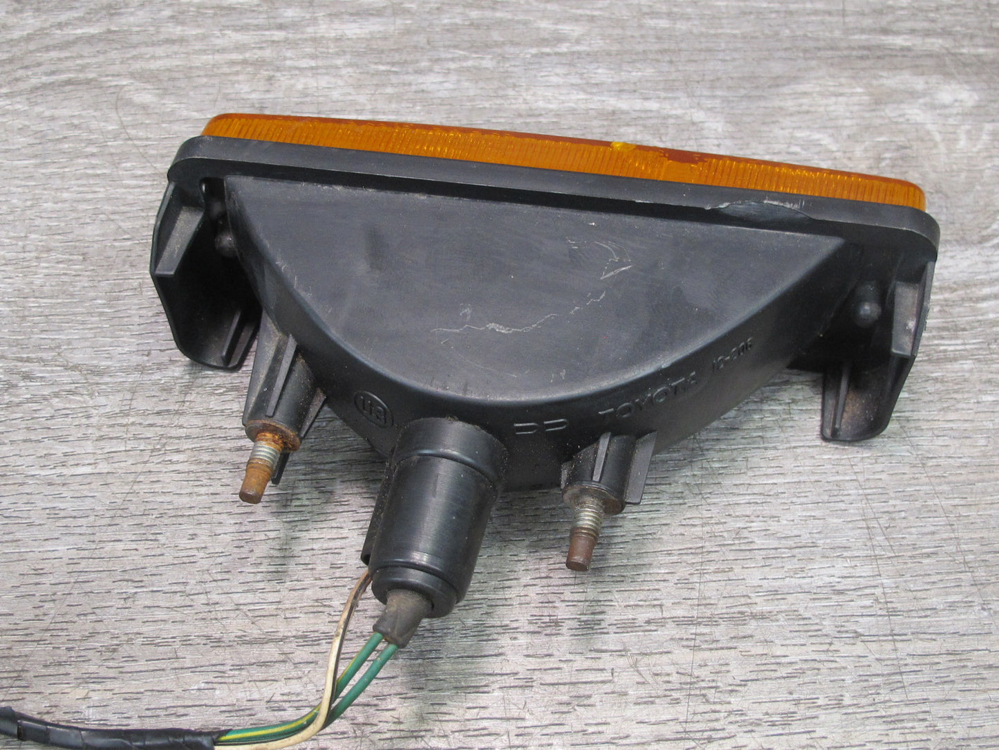 85-86 Toyota MR2 AW15 Front Bumper Left Turn Signal Light Lamp OEM