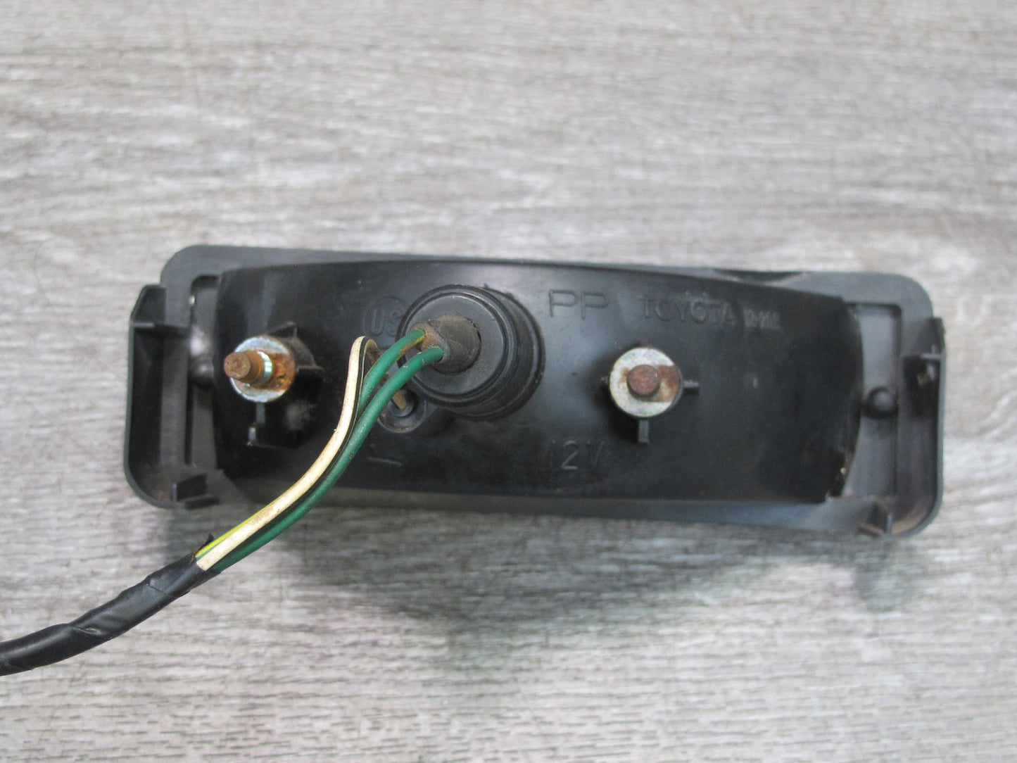 85-86 Toyota MR2 AW15 Front Bumper Left Turn Signal Light Lamp OEM