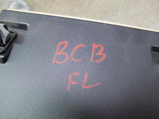 03-10 Bentley Continental GTC GT Dash Front Left Right Knee Trim Panel Set of 2