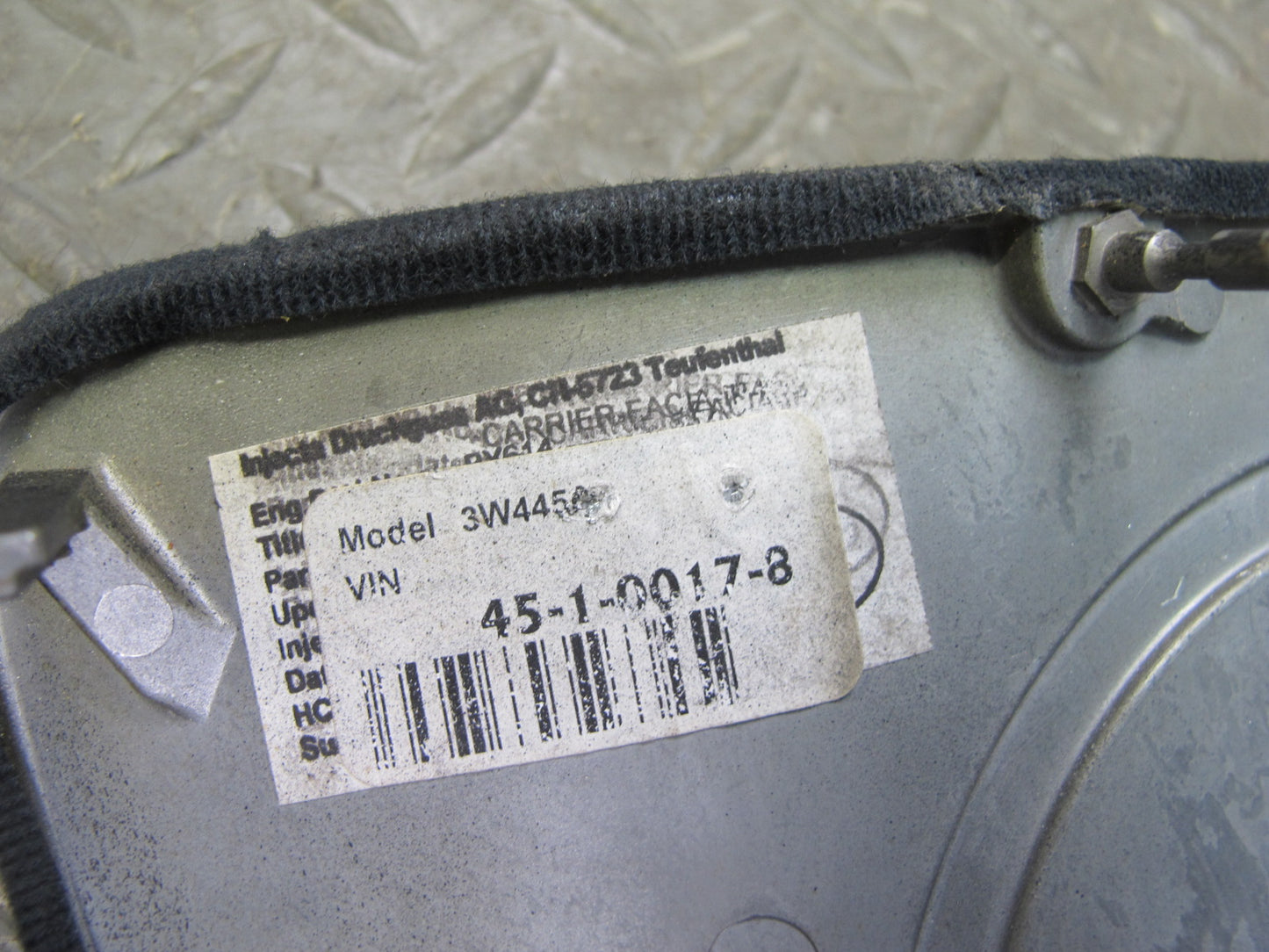 06-12 Bentley Continental Flying Spur Dash Front Right Wood Trim Bezel Panel