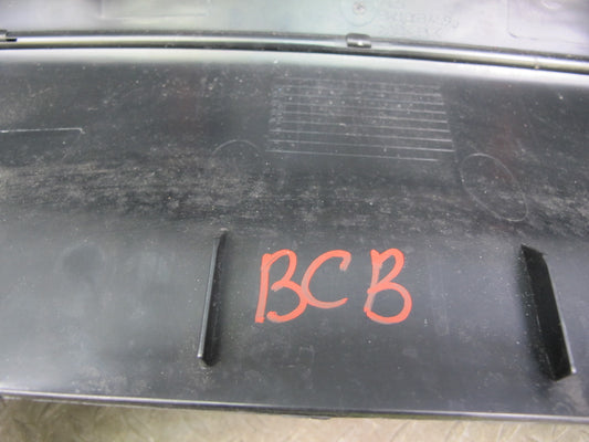 03-10 Bentley Continental GTC GT Rear Trunk Luggage Scuff Sill Plate Trim Panel