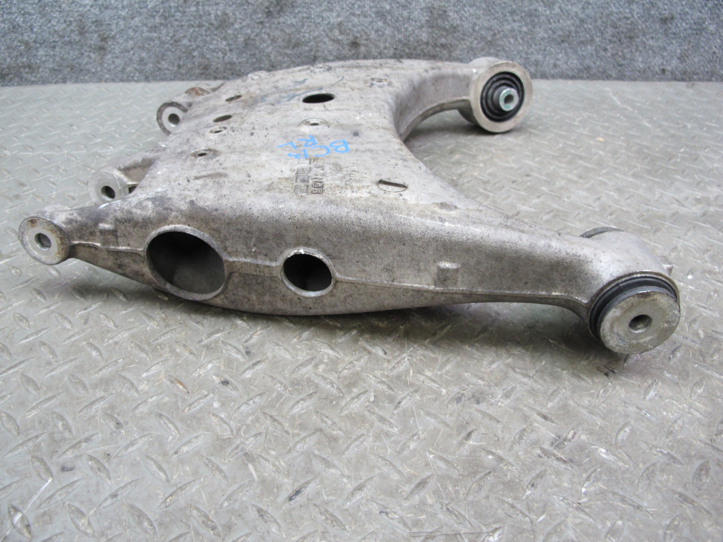 03-10 Bentley Continental GT GTC Rear Left Suspension Lower Control Arm Set 37K