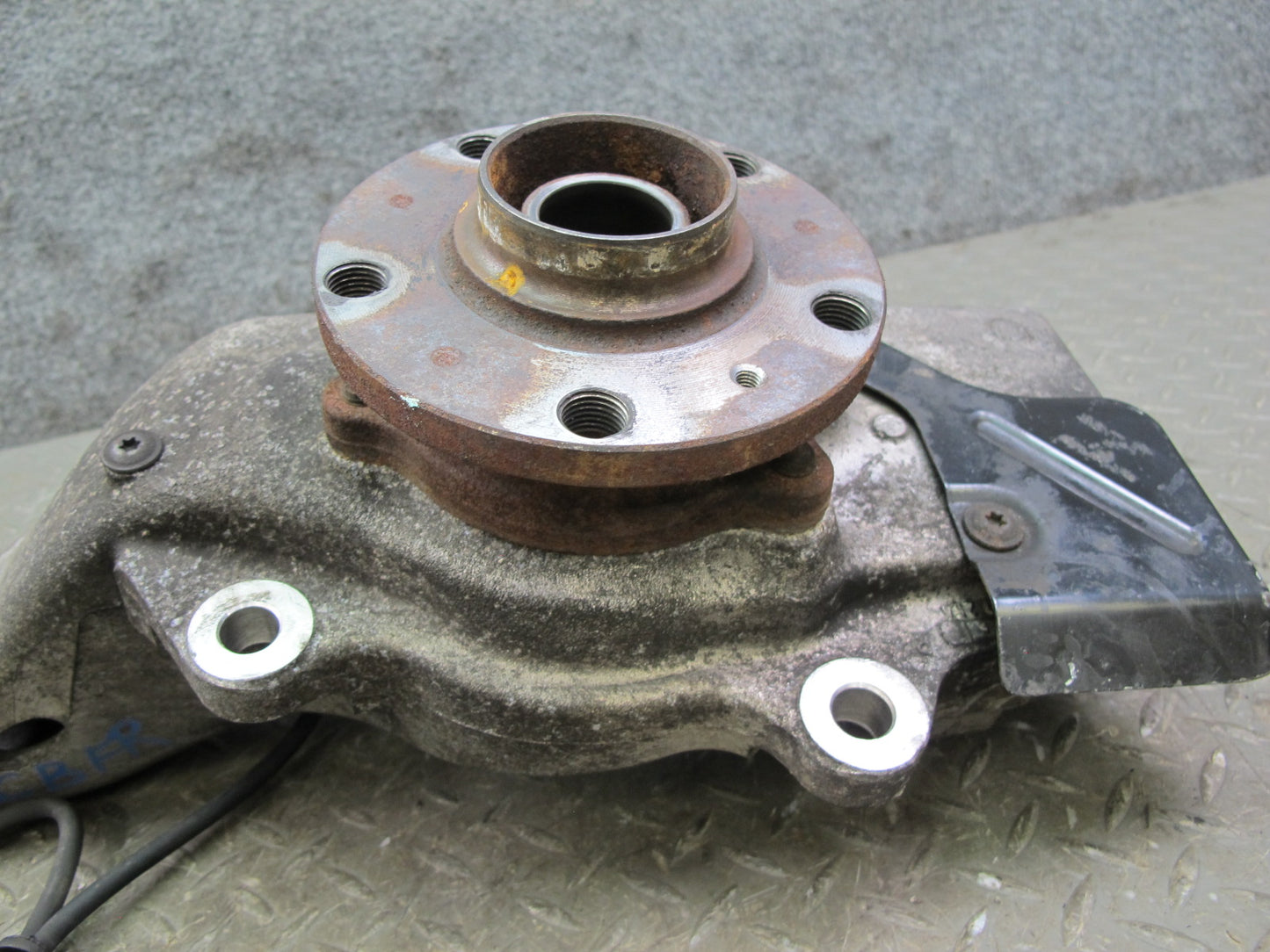 03-10 Bentley Continental AWD Front Right Spindle Knuckle Wheel Hub Bearing 37k!