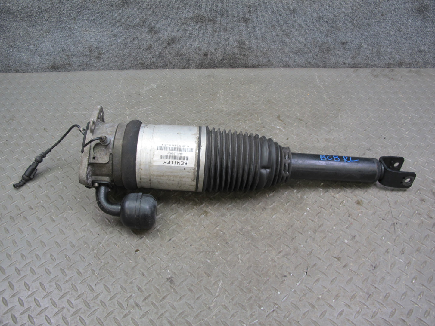 07-10 Bentley Continental GTC AWD Rear Left Air Strut Shock Spring