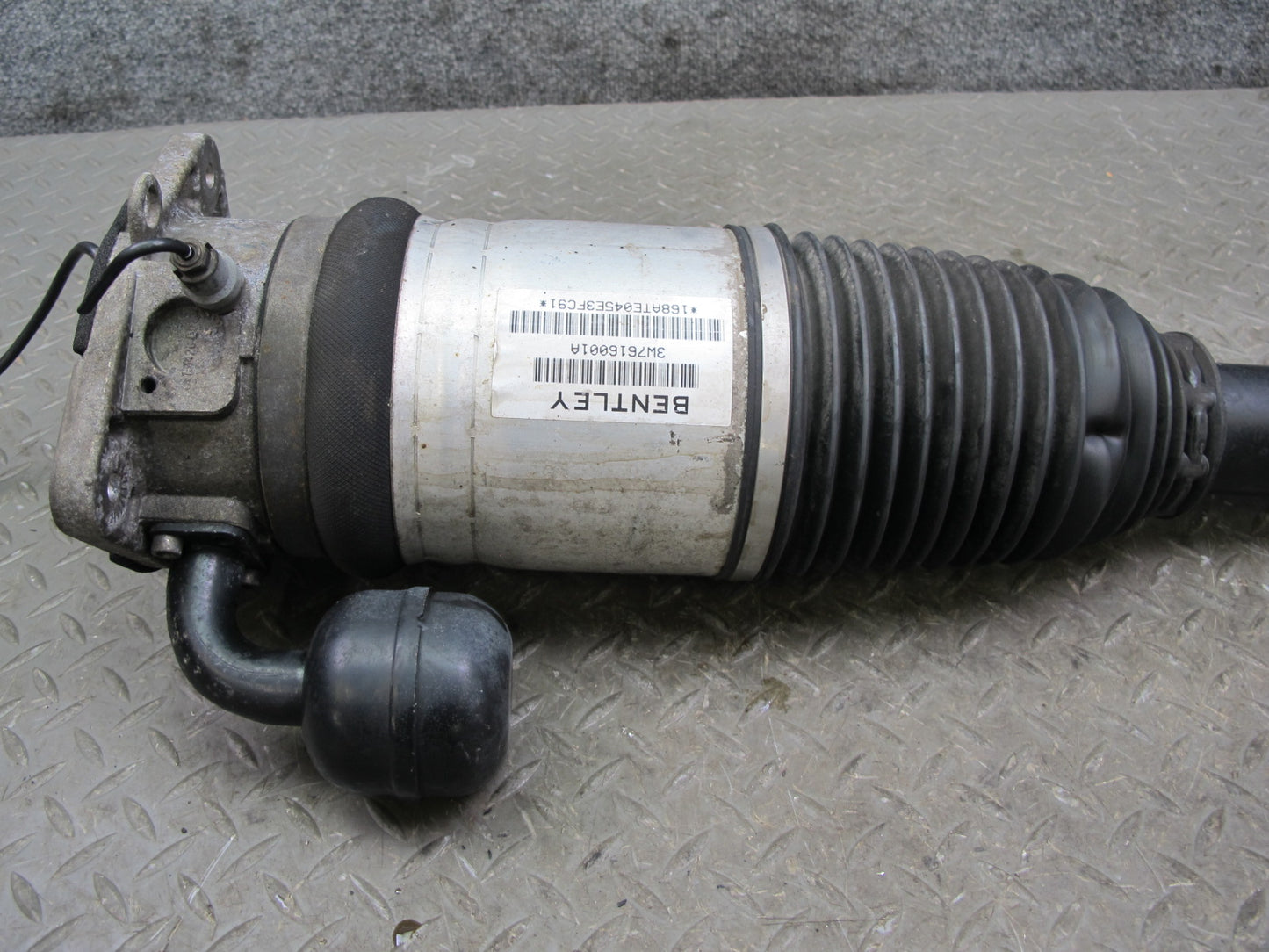 07-10 Bentley Continental GTC AWD Rear Left Air Strut Shock Spring