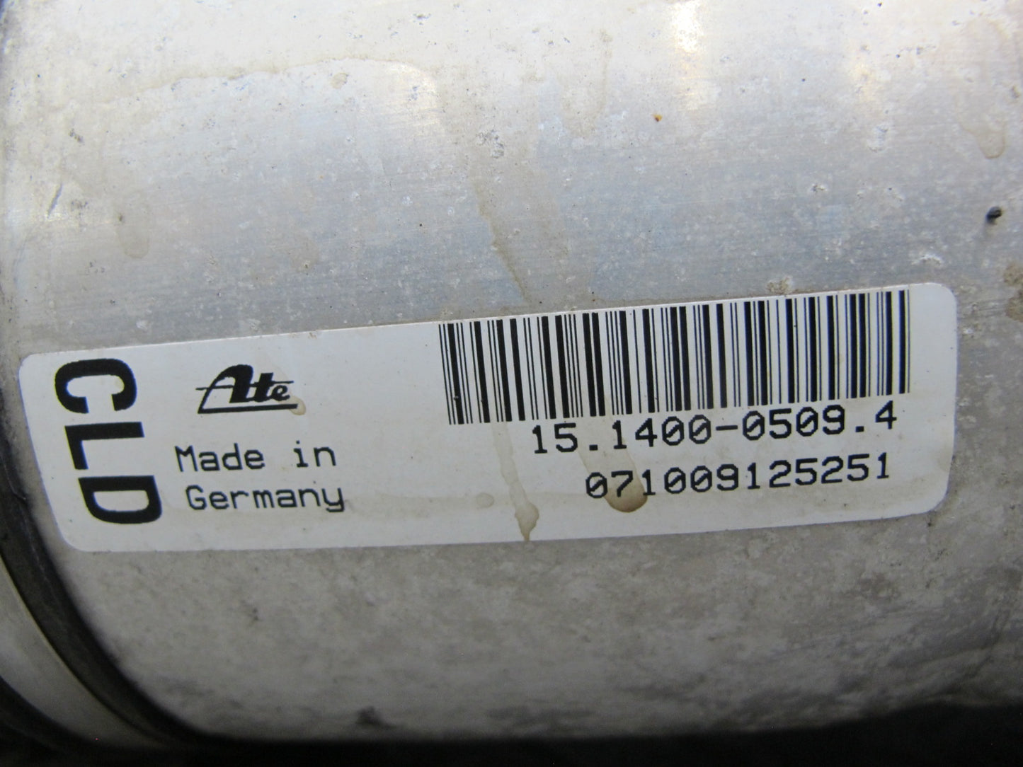 07-10 Bentley Continental GTC AWD Rear Left Air Strut Shock Spring