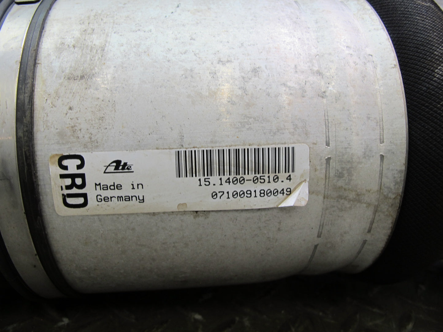 07-10 Bentley Continental GTC AWD Rear Right Air Strut Shock Spring