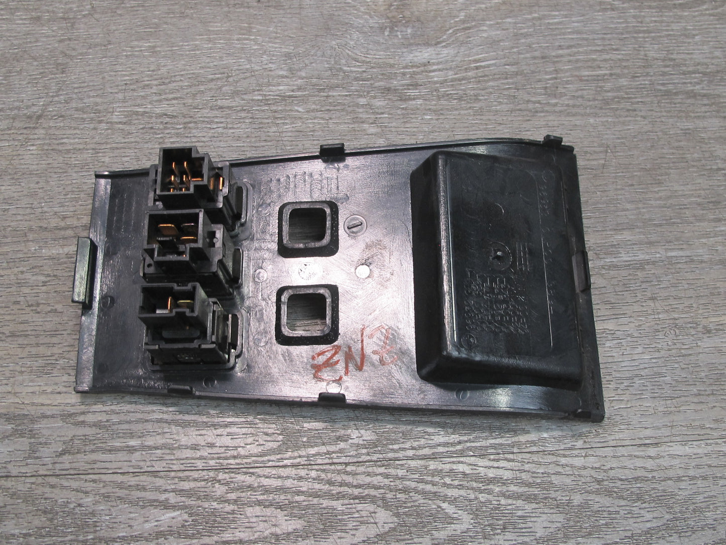 84-89 Nissan 300ZX Z31 Turbo Center Console Trim Panel w Switches OEM