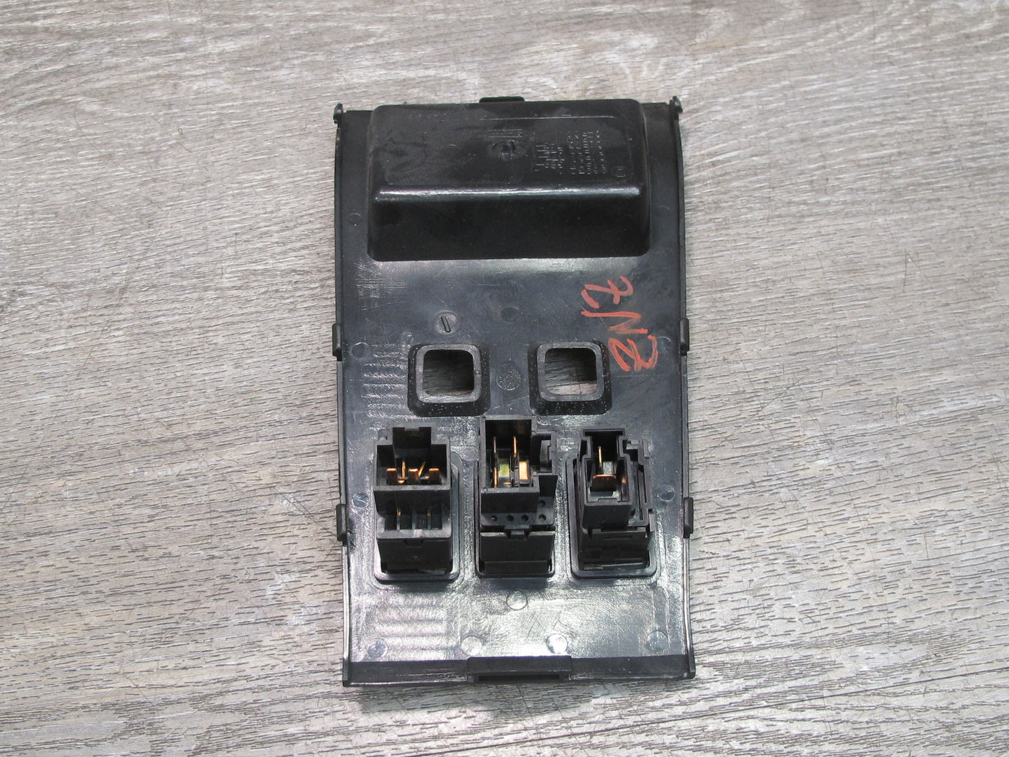 84-89 Nissan 300ZX Z31 Turbo Center Console Trim Panel w Switches OEM