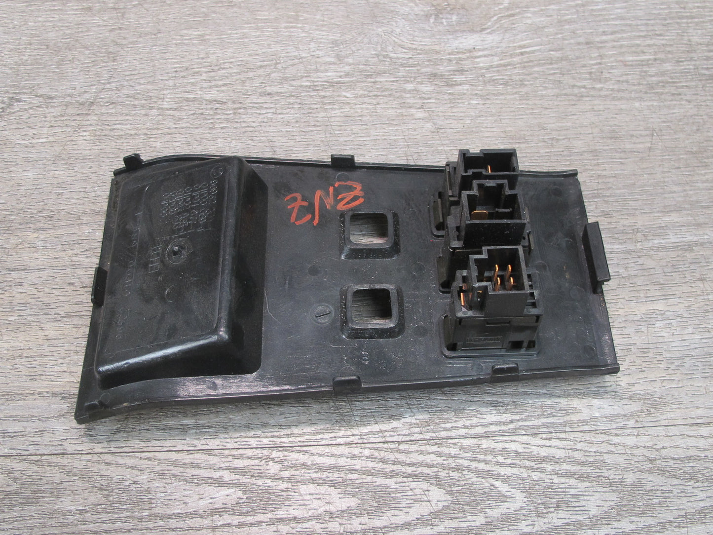 84-89 Nissan 300ZX Z31 Turbo Center Console Trim Panel w Switches OEM