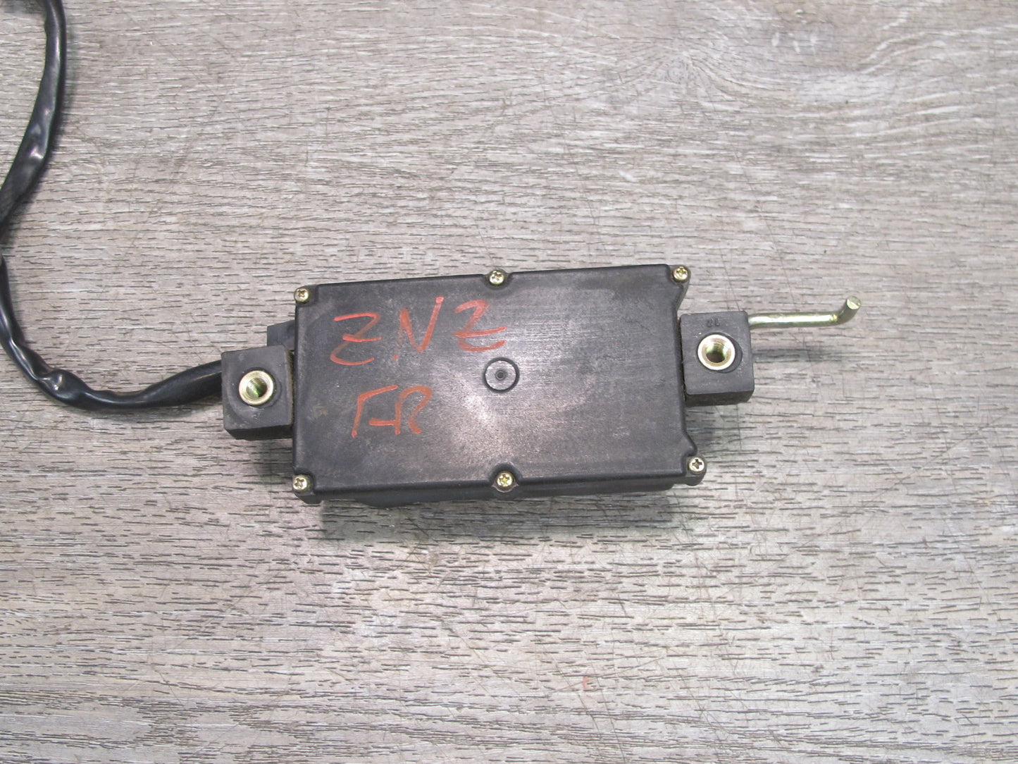 84-86 Nissan 300ZX Z31 2+0 Front Right Pass Door Lock Actuator w Linkage OEM