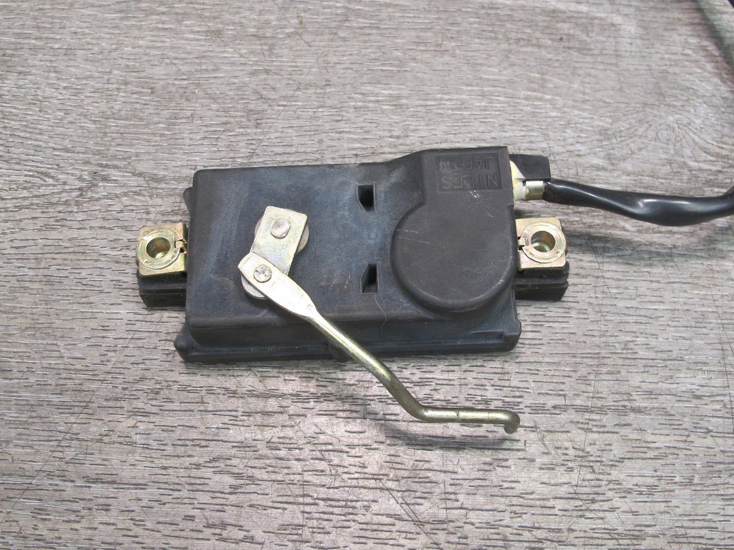 84-86 Nissan 300ZX Z31 2+0 Front Right Pass Door Lock Actuator w Linkage OEM