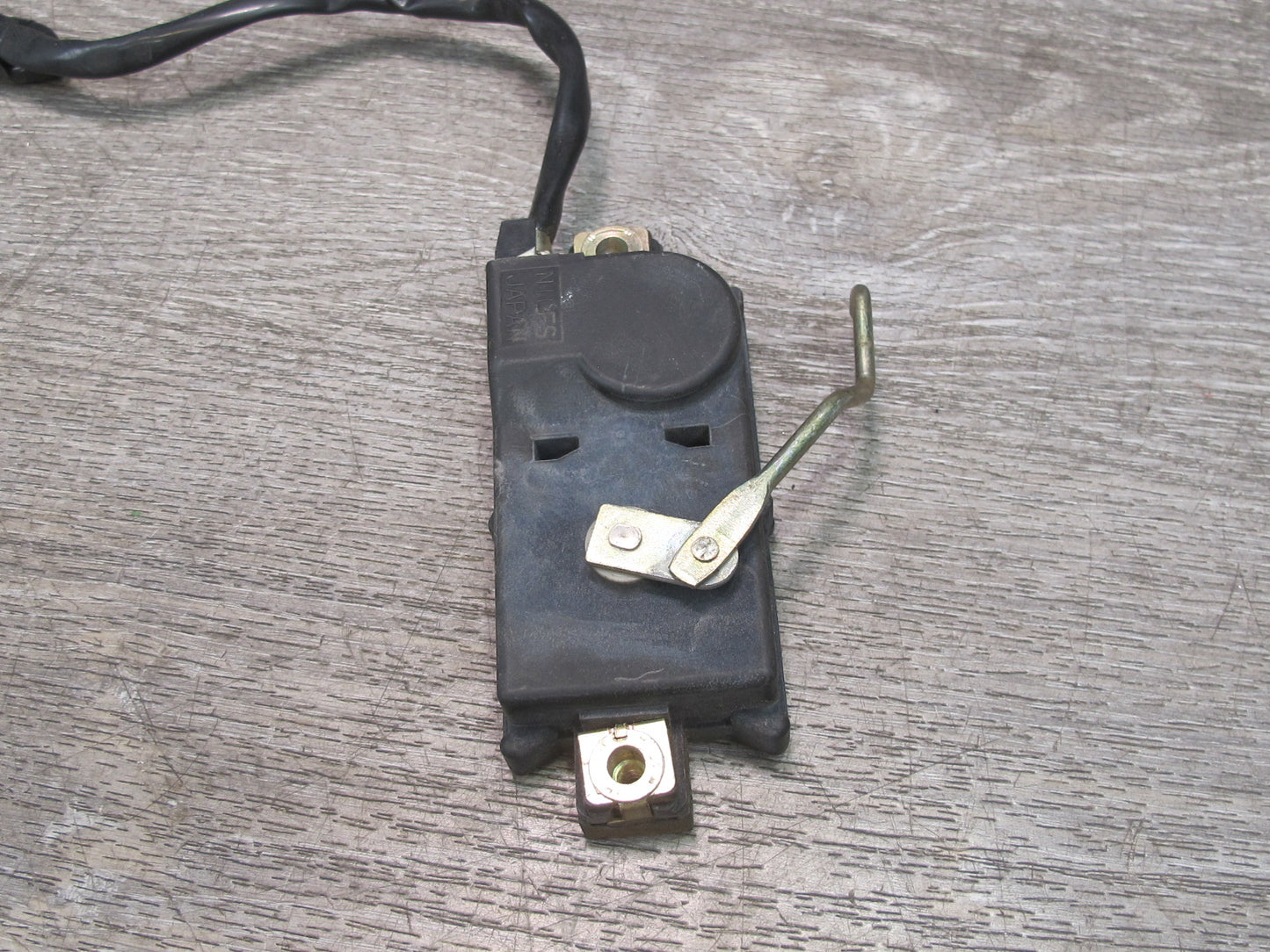 84-86 Nissan 300ZX Z31 2+0 Front Right Pass Door Lock Actuator w Linkage OEM