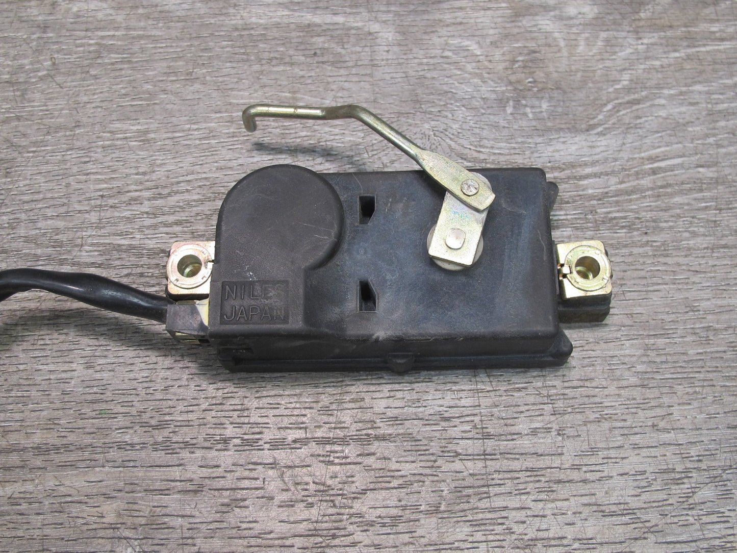 84-86 Nissan 300ZX Z31 2+0 Front Right Pass Door Lock Actuator w Linkage OEM