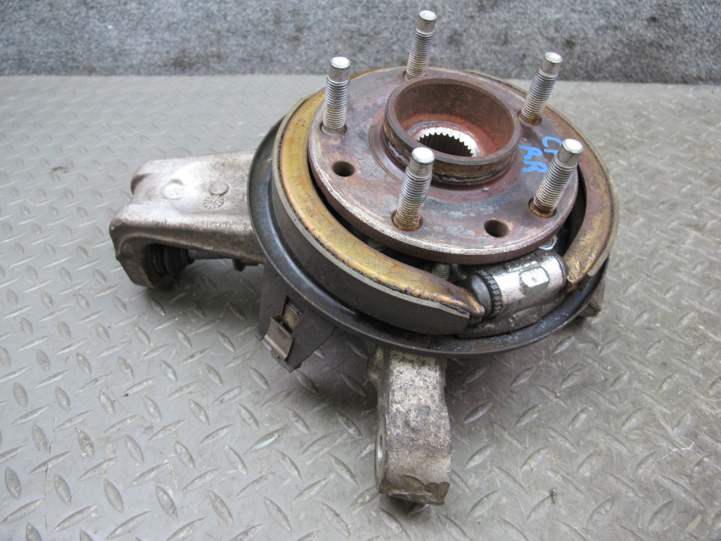 97-04 Chevrolet Corvette C5 Rear Right Spindle Knuckle Wheel Hub Bearing OEM