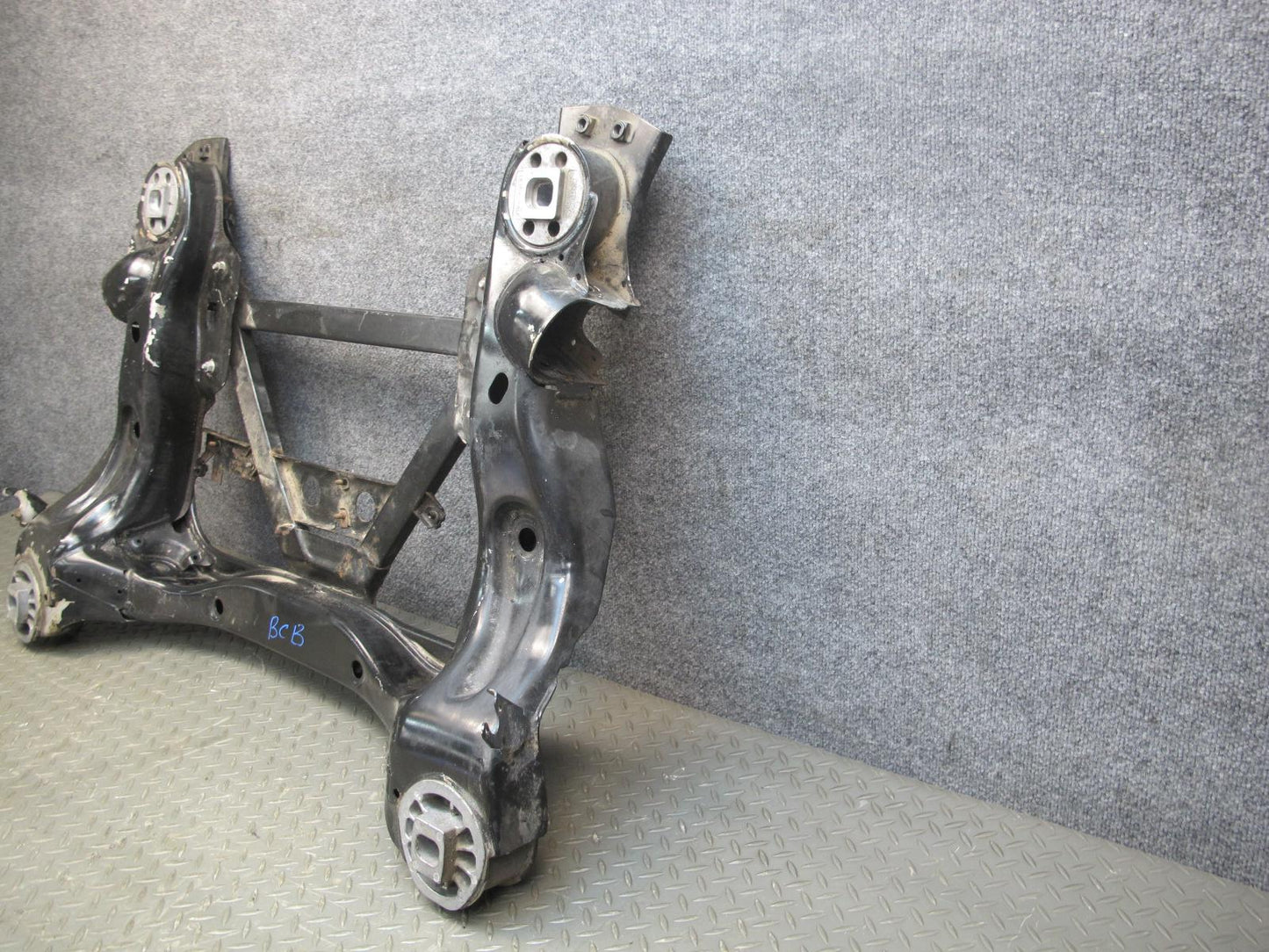 07-10 Bentley Continental GTC Front Engine Sub Frame Crossmember Carrier 37k